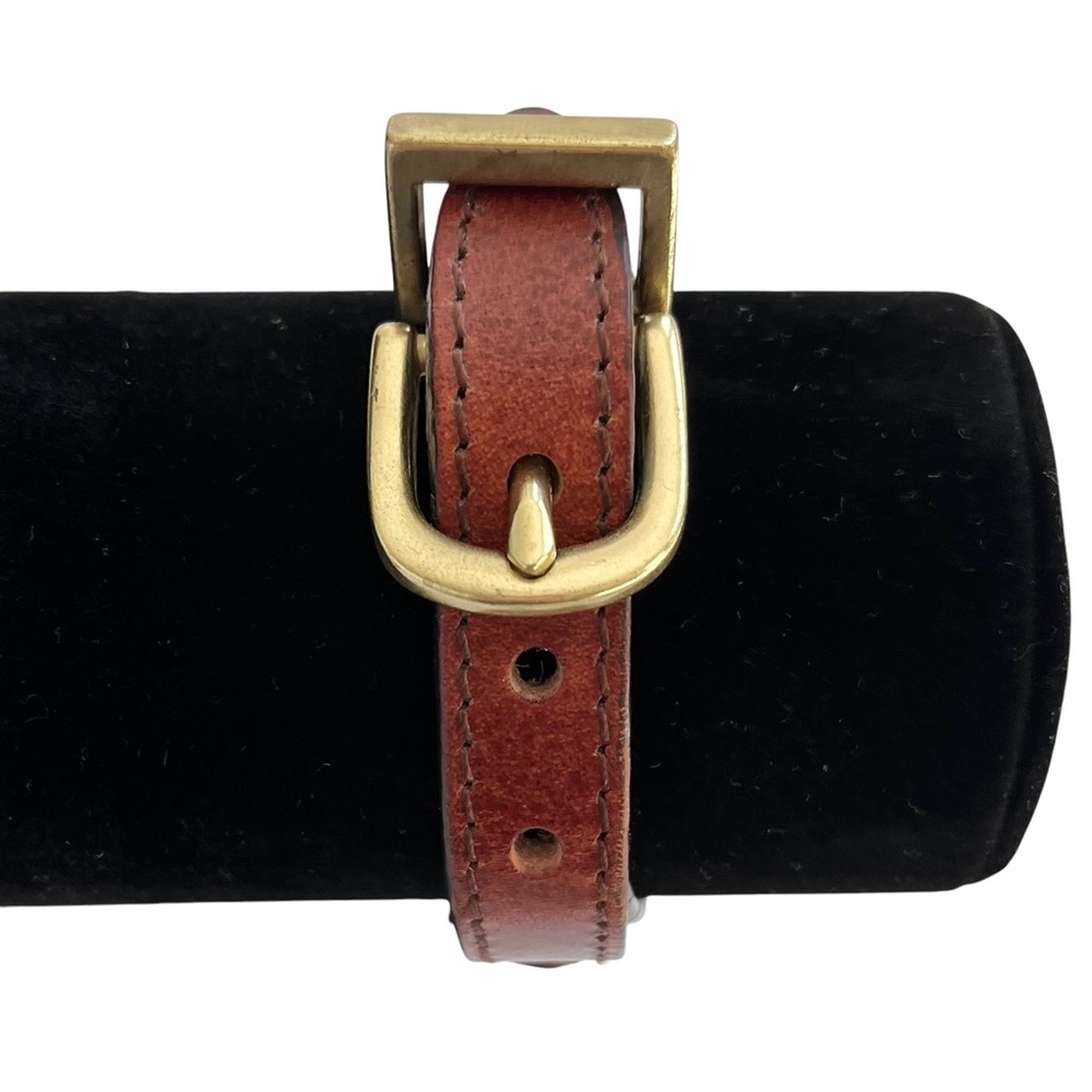 Noble Outfitters Snaffle Bit Bracelet Leather Equestrian Horse - Picture 7 of 10
